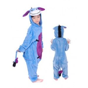 Blue Kids Eeyore Costume